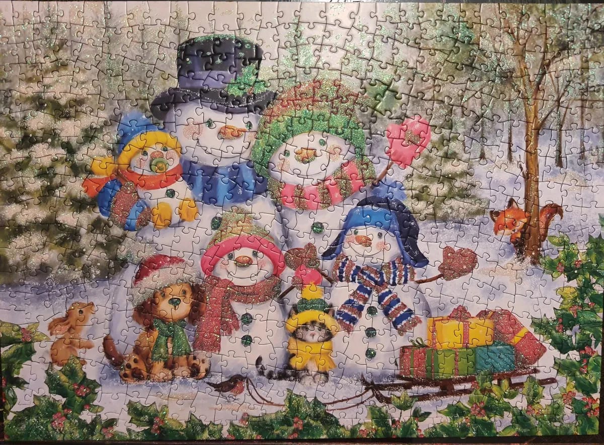 Frosty family moments