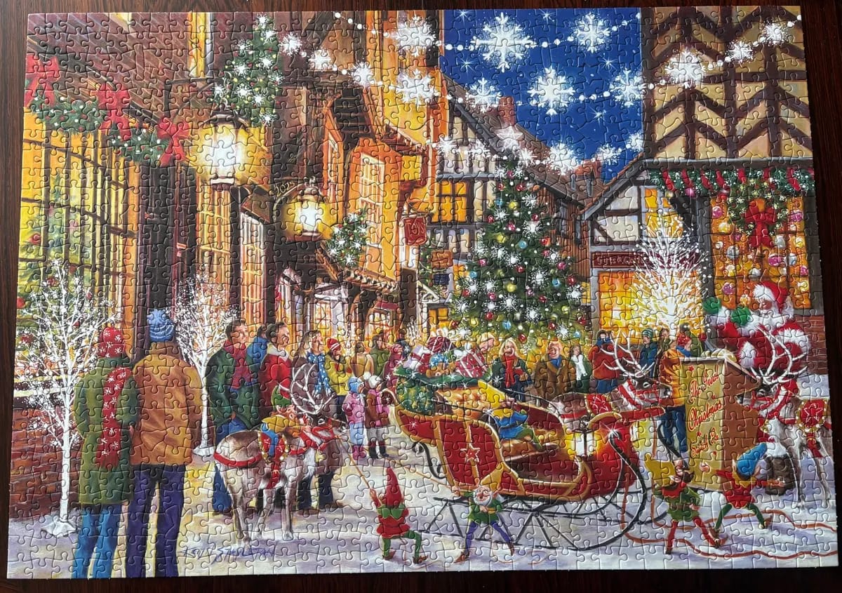 Santa switch on