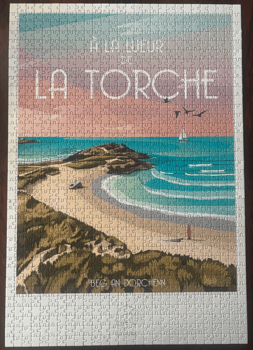À la lueur de la torche