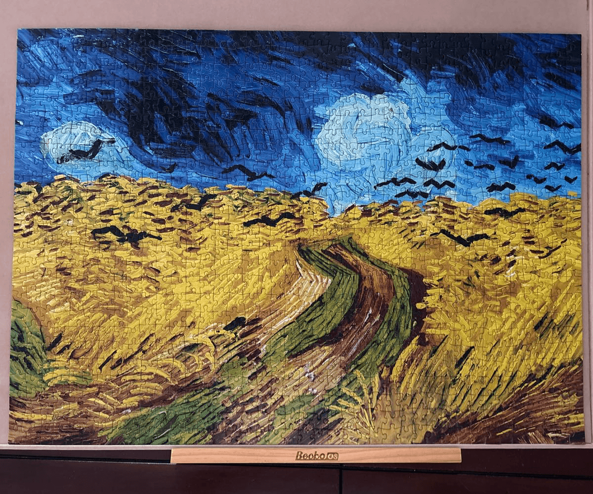 Champs de blé aux corbeaux Van Gogh