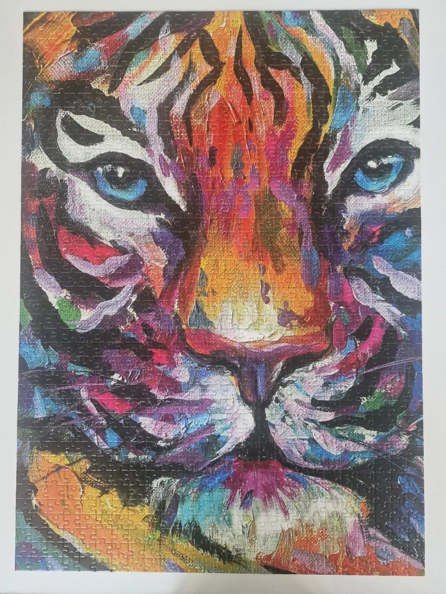 Colorful tiger