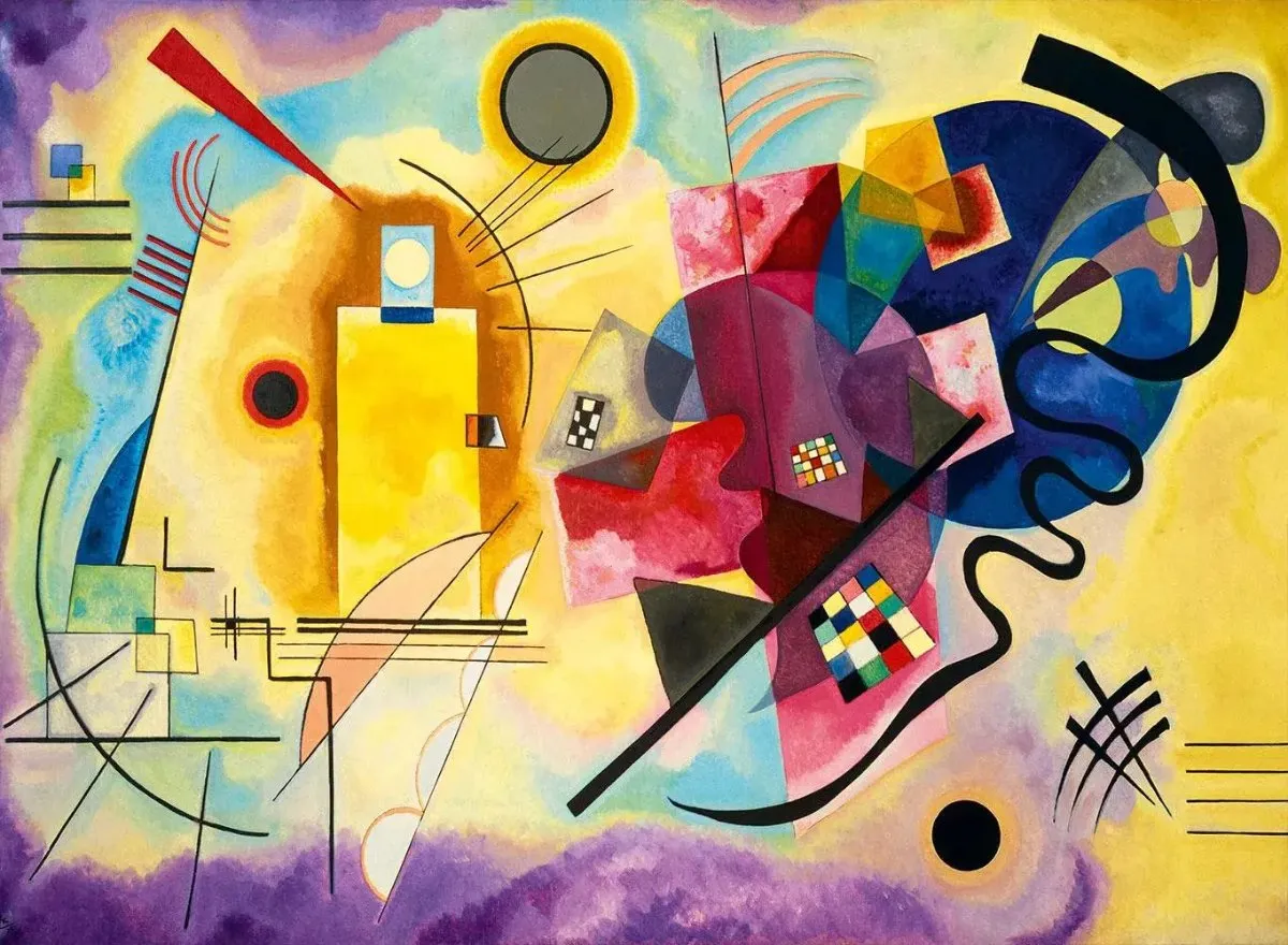 Jaune, Rouge, Bleu, 1925