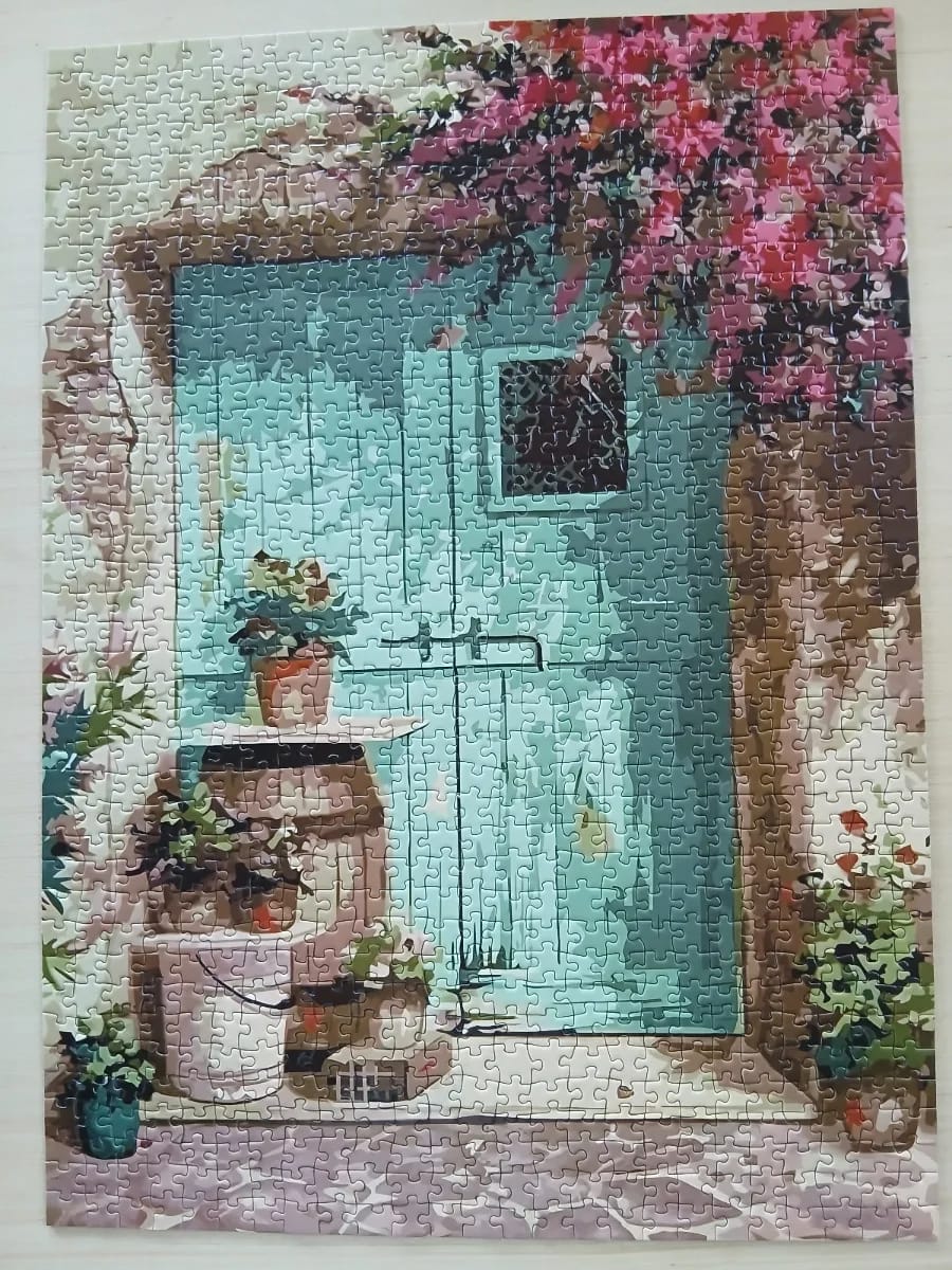 The flouer door