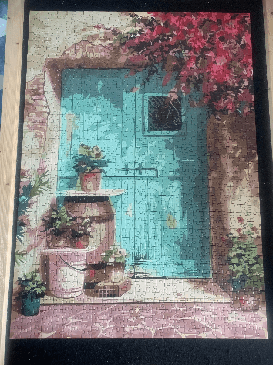 The flower door