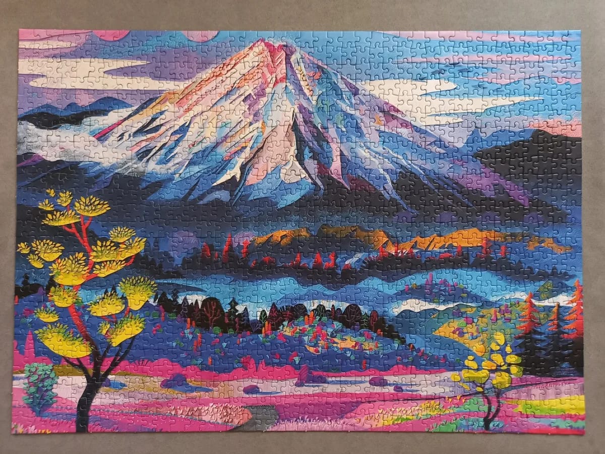 La quiétude de la montagne
