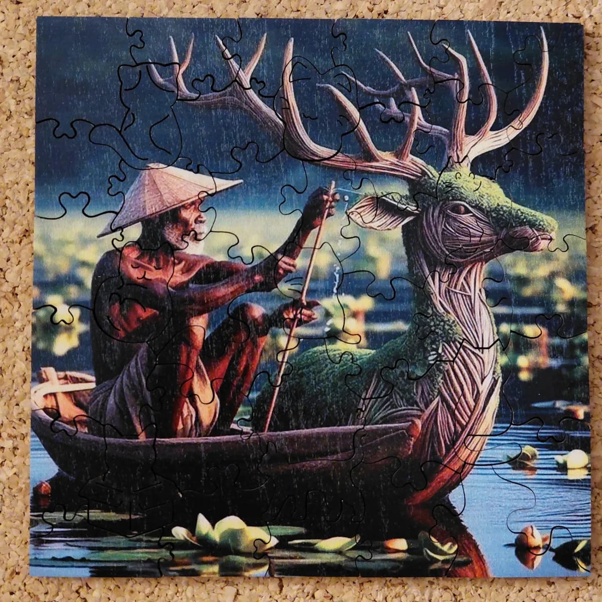 Bateau de cerf