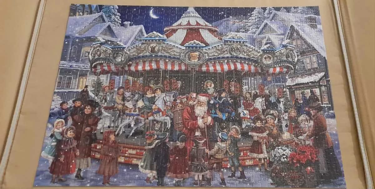 Christmas Merry go round