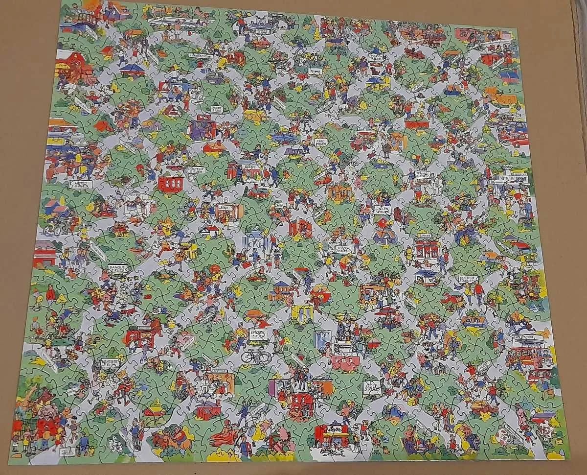 Parcours puzzle "La ville"