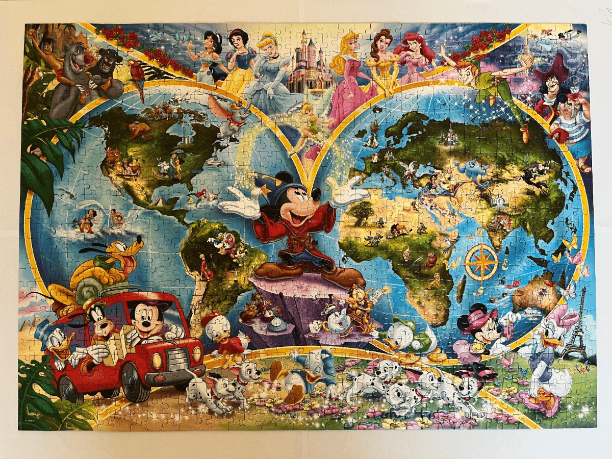 Disney’s World Map