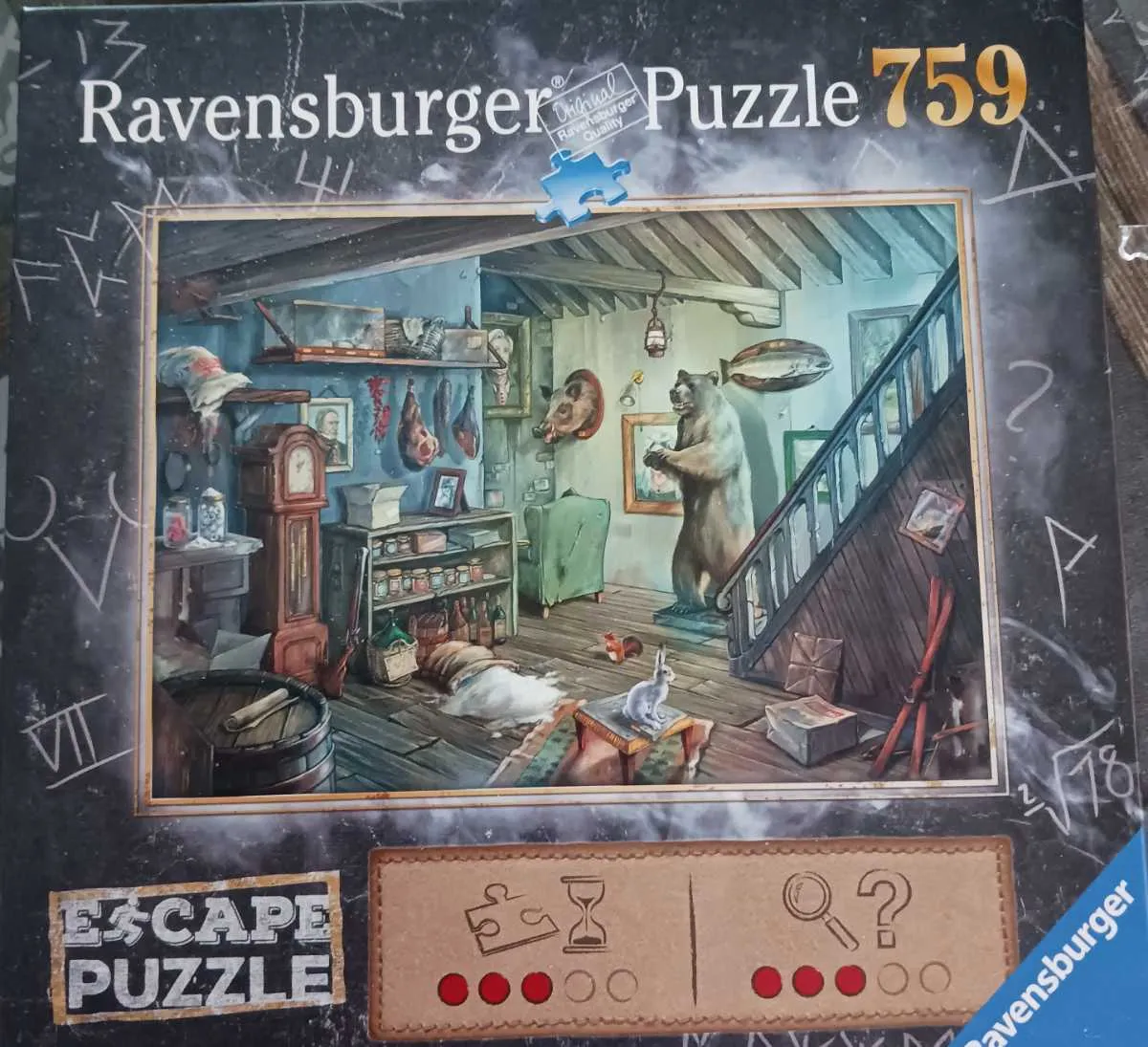 Escape puzzle, dans la cave de l'effroi