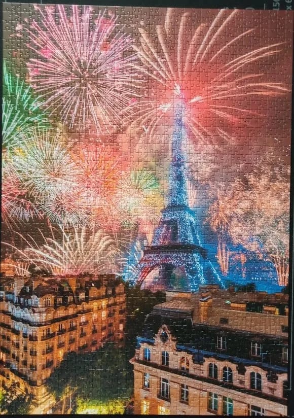 Feu d'artifice du 14 juillet à Paris