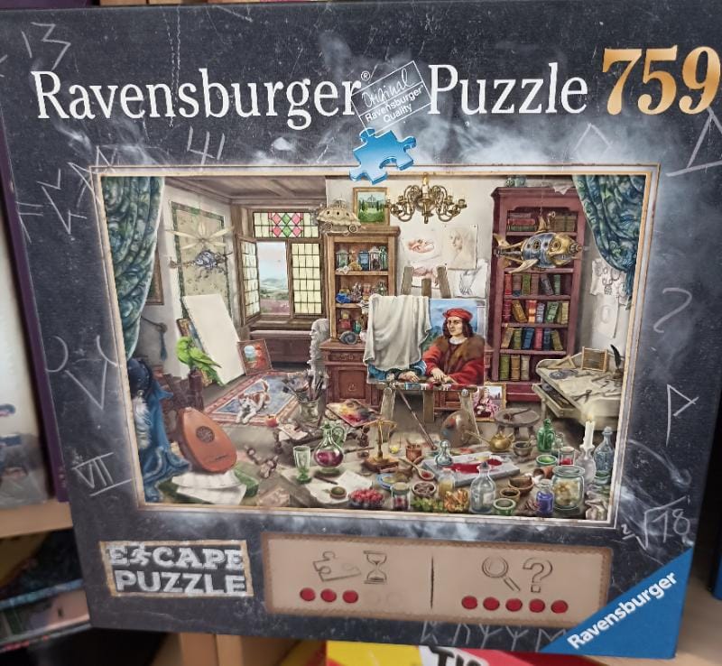 Atelier d'artiste - Escape puzzle