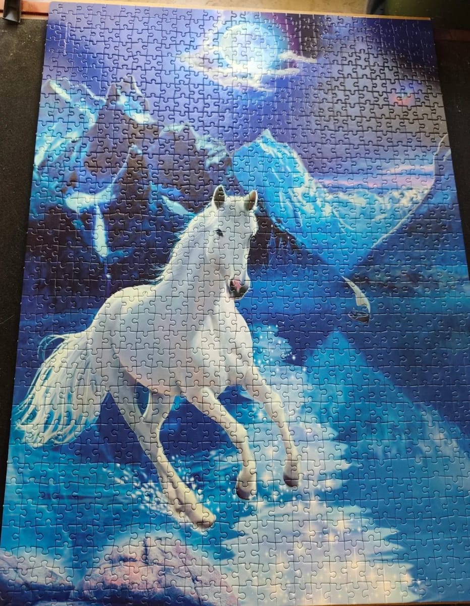 The white stallion