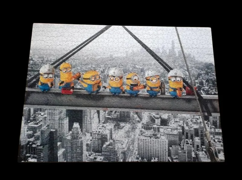 Boîte de 3 puzzles minions
