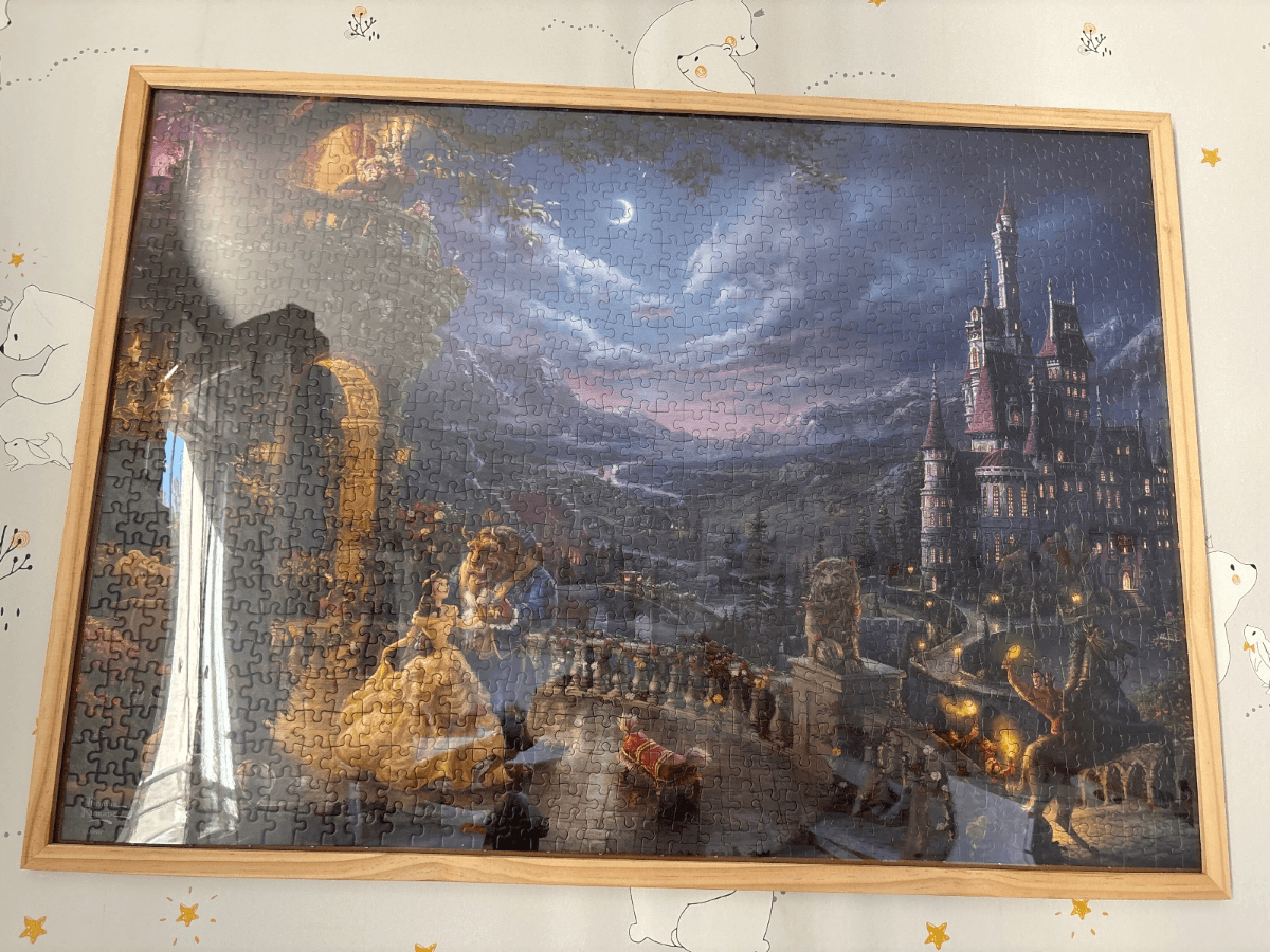 Beauty and the Beast Dancing in the Moonlight