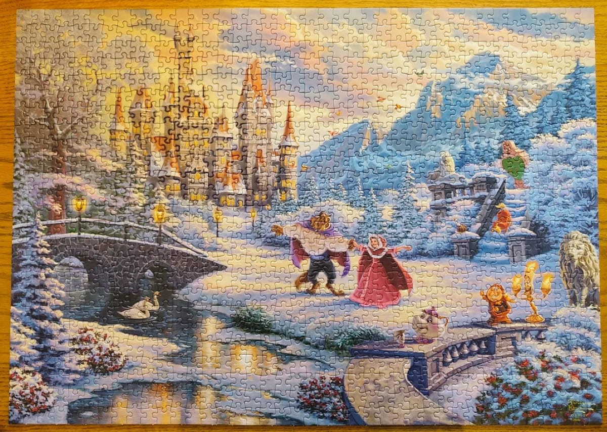 Beauty and the Beast's Winter Enchantment