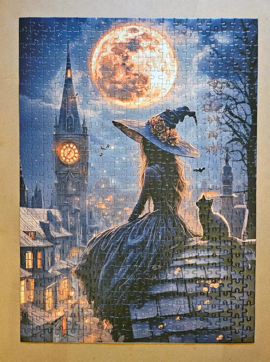 Sorcière au clair de lune