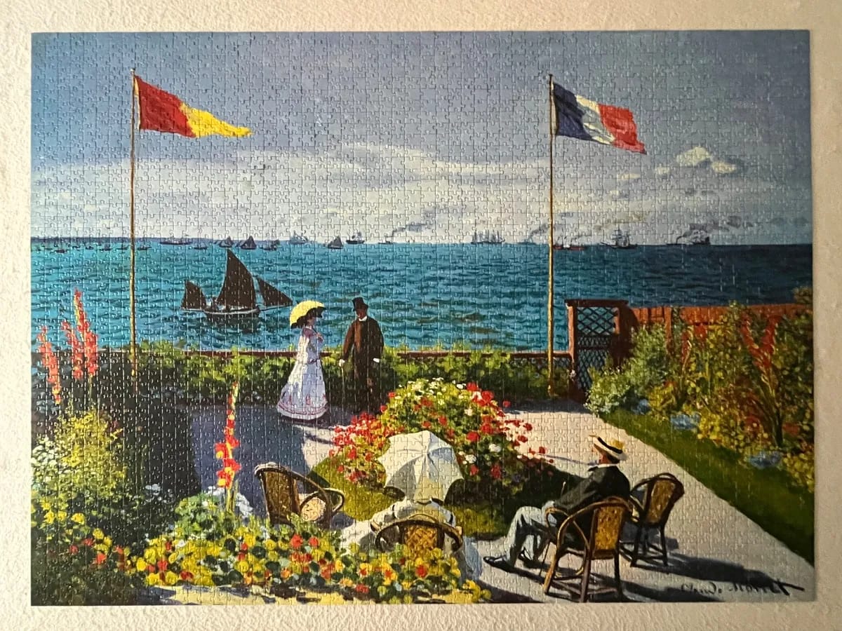 Garden at Sainte-Adresse, 1867