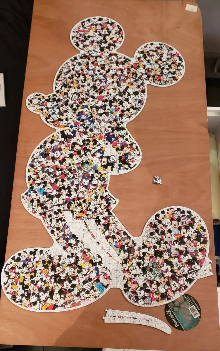 Shaped Mickey Mouse