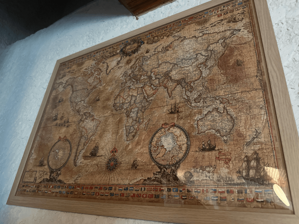 Antique world map