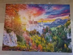 Vue du Château de Neuschwanstein, Allemagne