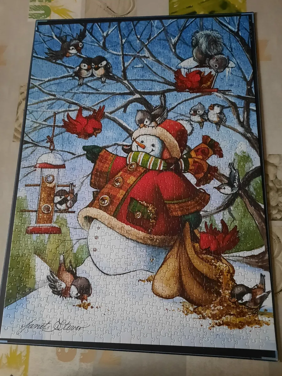 Frosty Feeds His Friends
