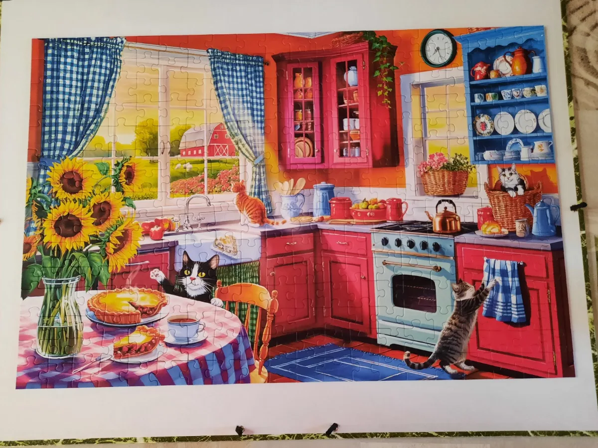 Matinée dans la cuisine