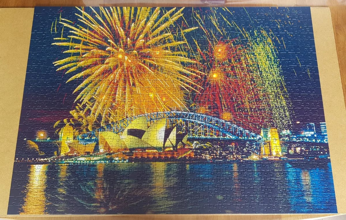 Fireworks over Sydney Australia