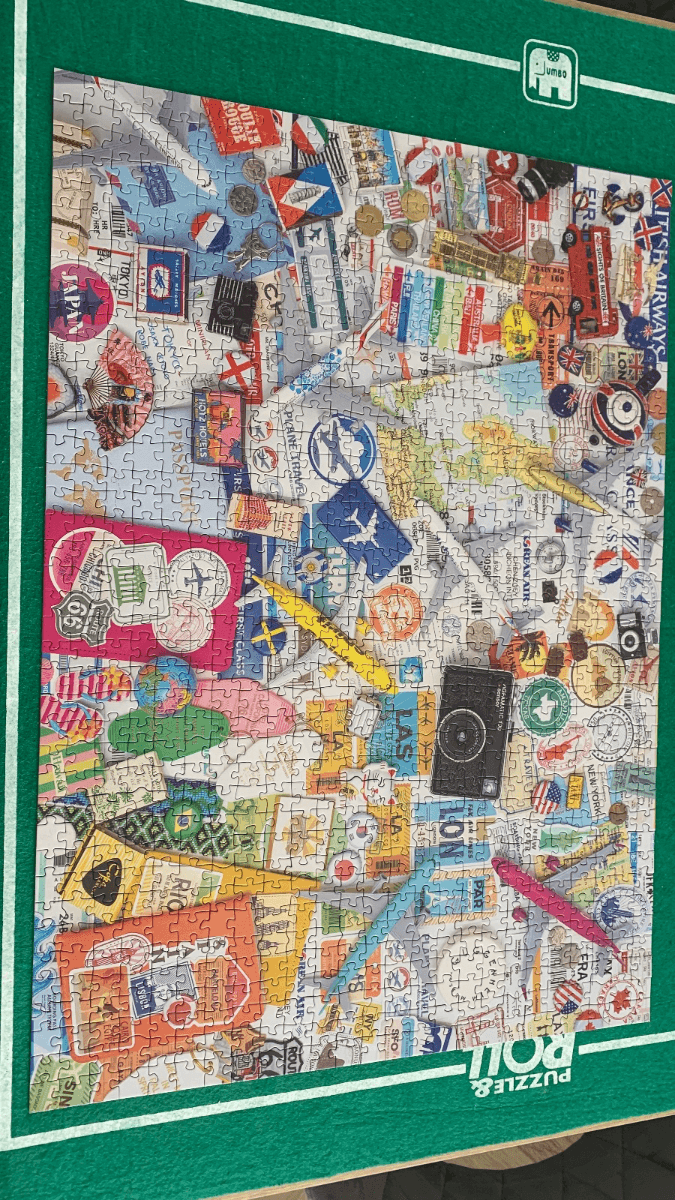 Collage de voyage
