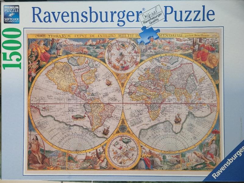 Mappemonde 1594