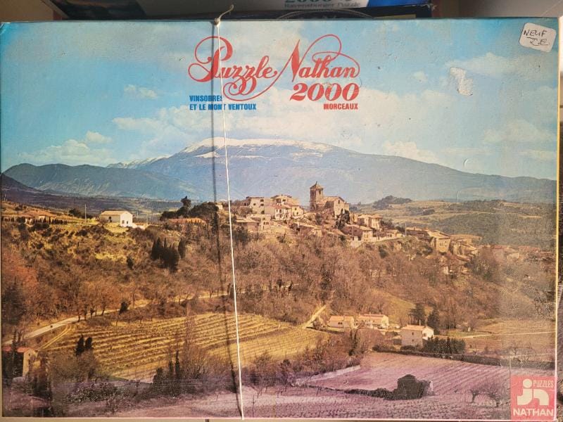 Vinsobres et le mont ventoux